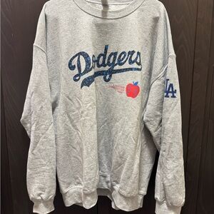 Teacher Appreciation Week Gray Dodgers Sweatshirt